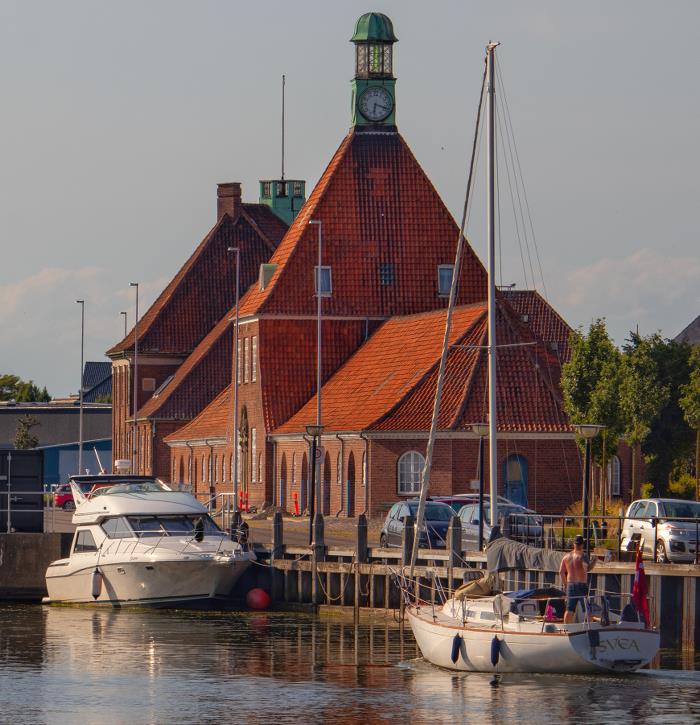 Foto: Foto af Havnebygningen taget af Alfred G. 